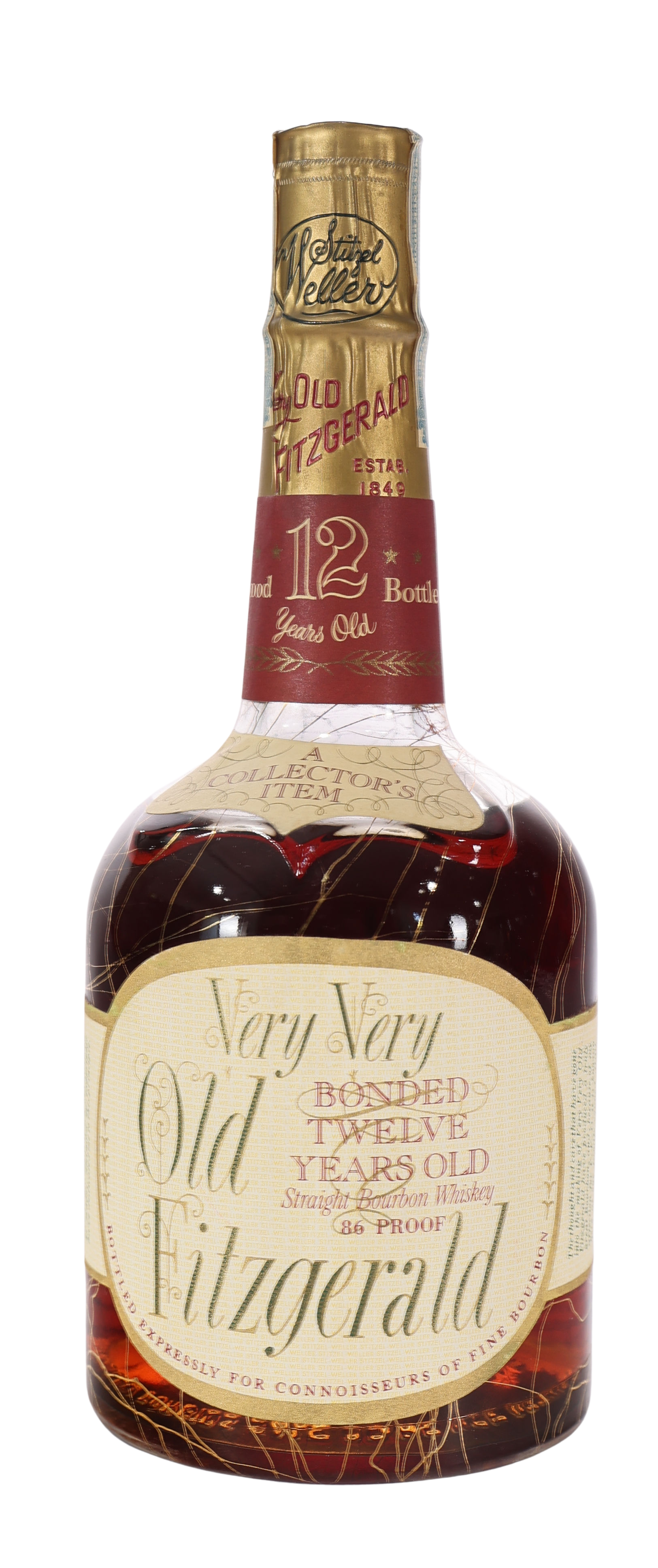 【未開封】オールドディスディーラー OLD DISTILLER 12年 Old Fitzgerald 12yr Bourbon Export 1959-1971 Very Very Rare